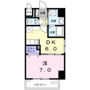 シティ フラットの間取り画像