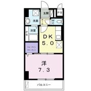 シティ フラットの間取り画像