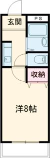 エクセレント中西の間取り画像