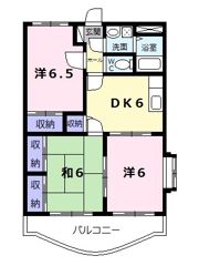 アニバーサリーの間取り画像
