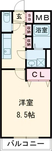 ヴィラコート網干の間取り画像