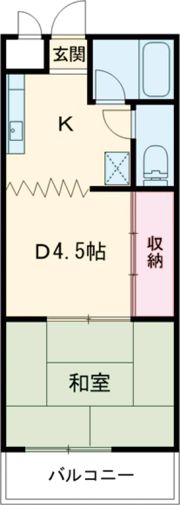 M‘プラザ大住弐番館の間取り画像