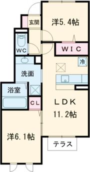 Laule'a守山の間取り画像