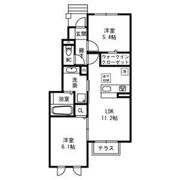 Laule'a守山の間取り画像