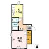メイユール千羽 Aの間取り画像