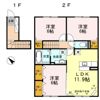 セジュール若松町の間取り画像