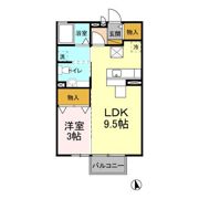 Alpenひたち野の間取り画像