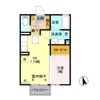 アルカディア Dの間取り画像
