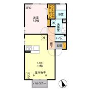 インテルノ フィールドの間取り画像