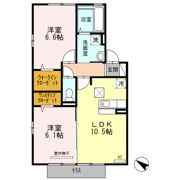 ヴューテラス Bの間取り画像