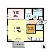 ユニ ステイ参番館の間取り画像