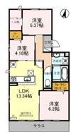 ジラソーレの間取り画像