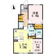フェリーチェ A棟の間取り画像