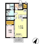 モナリエ デライトの間取り画像