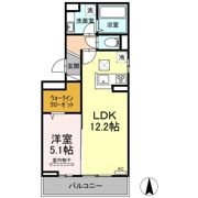 ドミール皆春の間取り画像