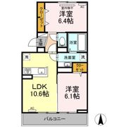 ドミール皆春の間取り画像