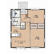 AUハイツ A棟の間取り画像