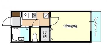 セジュール祗園の間取り画像