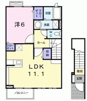 アーバンヒルズⅡの間取り画像