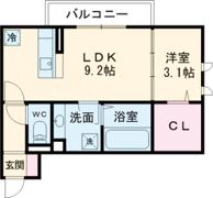 グランシャリオ芦原の間取り画像