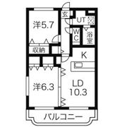 Y&M シャトーラ・フルールの間取り画像