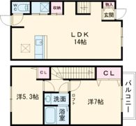 ヨーロピアンシャレー糸久 参番館の間取り画像