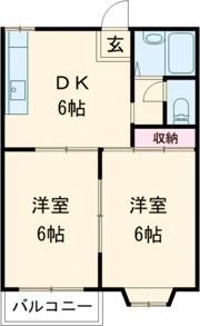 パーク・ハイムAの間取り画像