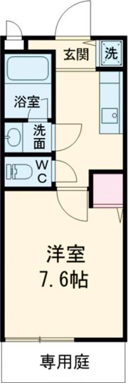 レボントゥリはせでI番館の間取り画像