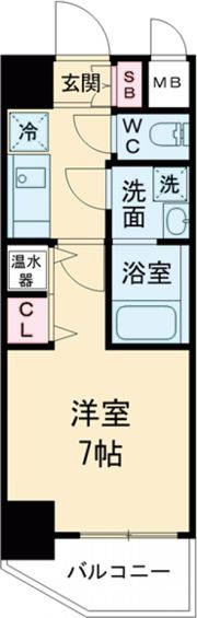 アドバンス三宮シュロスの間取り画像