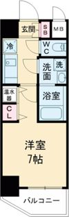 アドバンス三宮シュロスの間取り画像
