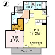 ルミエール・ドゥースの間取り画像