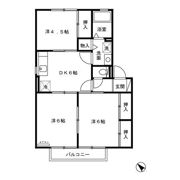 ハッピータウンの間取り画像