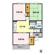 グリーングラスの間取り画像