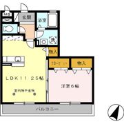 ラグランゼ大谷の間取り画像