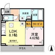 つむぎテラシア 壱番館の間取り画像