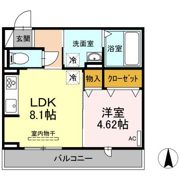つむぎテラシア 壱番館の間取り画像