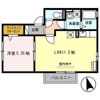 Espoir土谷 A棟の間取り画像
