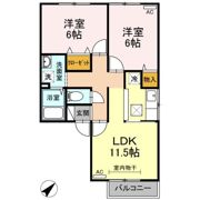 ファミールSの間取り画像