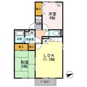 アビタシオンの間取り画像