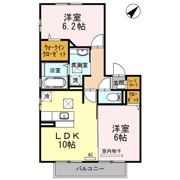 ミラカーサ Ⅱ棟の間取り画像