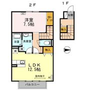 リシェス16の間取り画像
