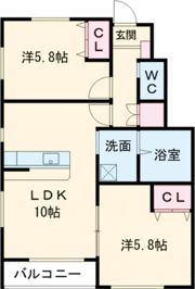 ルミエールの間取り画像