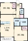 ルミエールの間取り画像