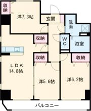 アマルフィーノの間取り画像