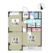 昭和マンションの間取り画像