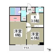 キャロットハウス岸町の間取り画像