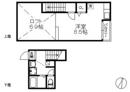 POLARIS CITY九研Ⅰの間取り画像