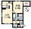 シャーメゾン坂本 2番館の間取り画像