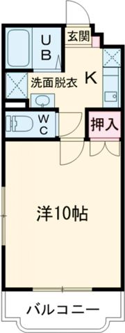 マンションHINOの間取り画像