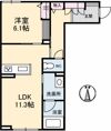 La Grandir（ラ・グランディール）の間取り画像